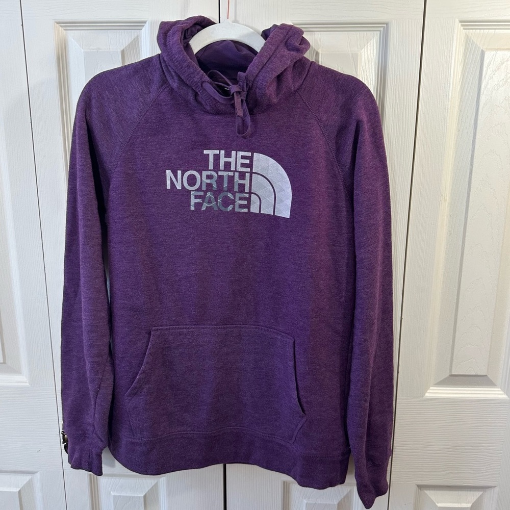 The North Face Purple Hoodie Sweatshirt